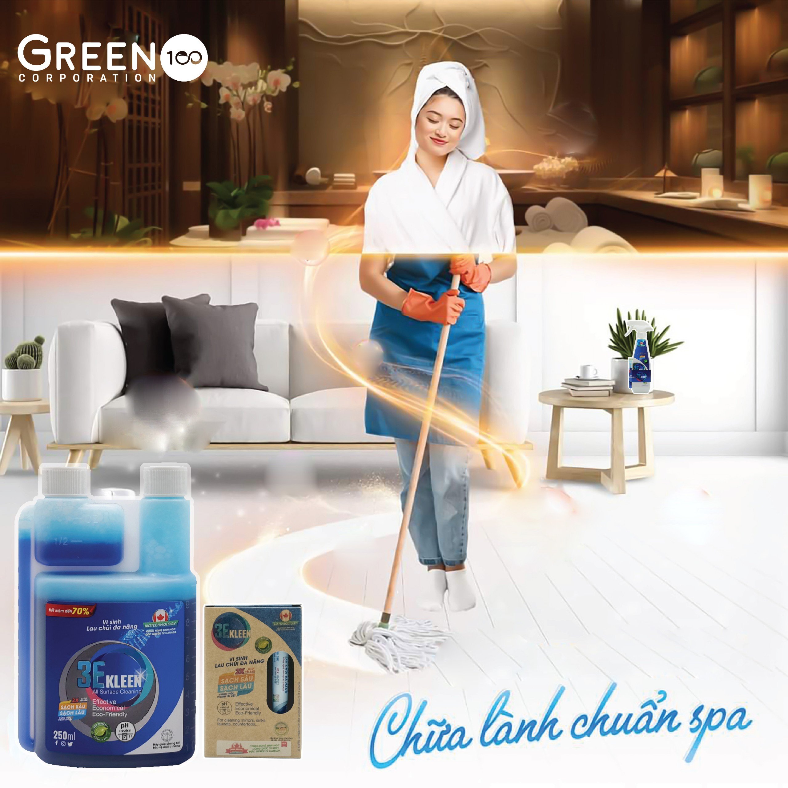 Chữa lành chuẩn Spa cùng 3E Kleen