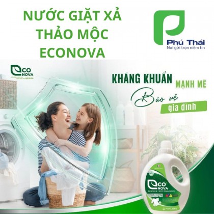 Nước giặt xả thảo mộc Econova
