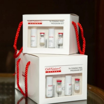 Giải pháp dưỡng trắng an toàn. cải thiện sắc tố da TA TONING PEEL KIT COMBO 6